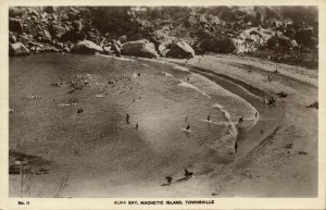 australia, Queensland, Magnetic Island, TOWNSVILLE, Alma Beach (1930s) Tuck RPPC