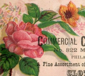 1870s-80s Commercial Clothing House Flowers Birds Image Lot Of 11 P218