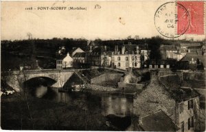 CPA PONT-SCORFF (431173)