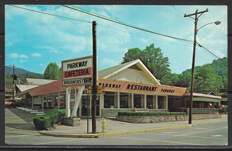 Tennessee, Gatlinburg - Parkway Cafeteria - [TN-041]