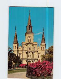 Postcard St. Louis Cathedral New Orleans Louisiana USA