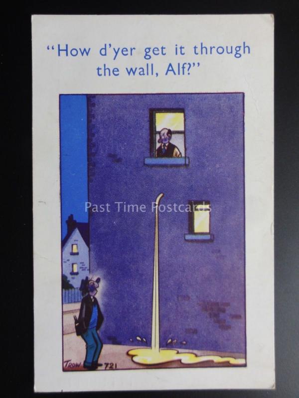 Trow: Drunk HOW DO YOU GET IT THROUGH THE WALL ALF?..