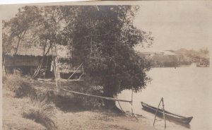 RPPC SEASIDE PHILIPPINES ISLANDS REAL PHOTO POSTCARD (c. 1910)