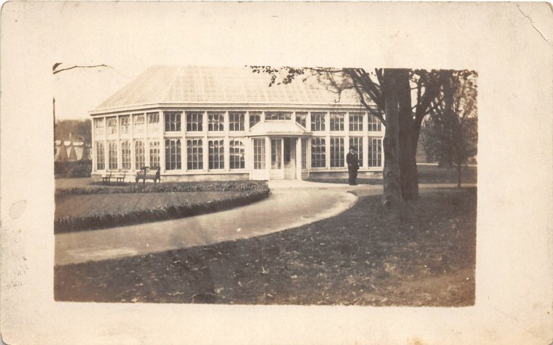 H78/ Washington D.C. RPPC Postcard c1910 Greenhouse? Conservatory ? 167