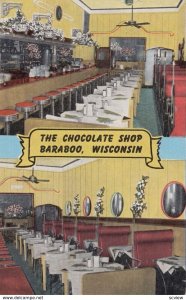BARABOO, Wisconsin, 1930-40s; The Chocolate Shop