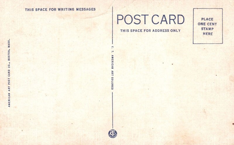 Vintage Postcard Lake Wangumbaug Lake Coventry South Coventry Connecticut CT