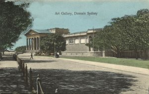 australia, NSW, SYDNEY, Domain, Art Gallery (1910s) Postcard