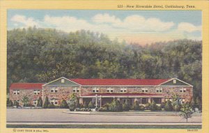 Tennessee Gatlinburg New Riverside Hotel Curteich