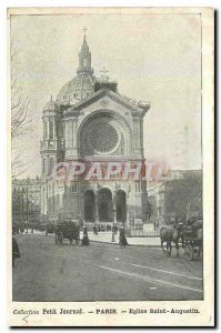 Old Postcard Collection Diary Paris Church of Saint Augustine