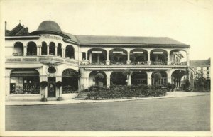 luxemburg, MONDORF-LES-BAINS, Hotel de Paris et Prince Jean (1950s) Postcard