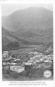 Hakone Pass Japan Miyanoshita Tokaido Line Vintage Postcard AA1946