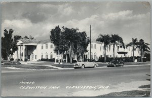CLEWISTON FL INN VINTAGE REAL PHOTO POSTCARD RPPC