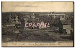 Old Postcard Brighton Fancais Cayeux Sur Mer General view and drill