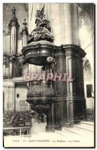 Old Postcard St. Maximin Basilica At The Pulpit