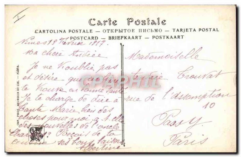 Old Postcard Chevre Kowalsky Bucolic