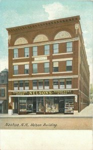 C-1910 Nelson's Department Store Nashua New Hampshire Postcard 21-12435