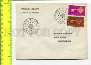 425117 FRANCE Council of Europe 1966 year Strasbourg European Parliament COVER