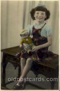 Children, Child with Doll 1953 very small crease right bottom corner, very mi...