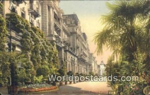 Kursaal und Palace Hotel Luzern Swizerland Postcard
