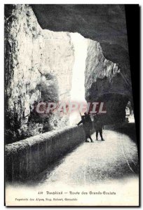 Old Postcard The Dauphine Route Great Goulets