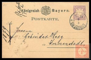 Kingdom of Bavaria Postcard
