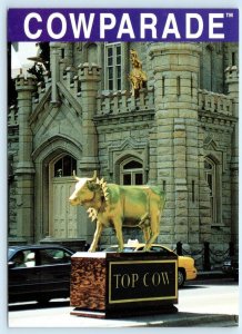 CHICAGO ~ Artist Maria Tubay COW PARADE Flair Communications 4x6 Postcard 1999