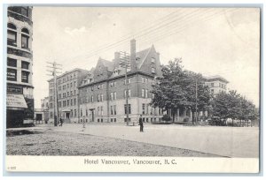 c1910's Hotel Vancouver Building Vancouver British Columbia Canada Postcard
