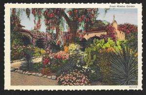 Front Garden San Juan Capistrano California Unused c1946