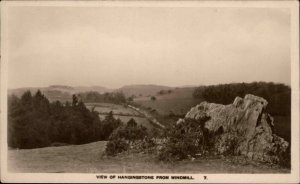 North Dartmoor Devon Hangingstone Hill 1900 -1920s Real Photo Vintage Postcard