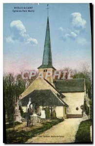 Postcard Old Church Camp Mailly le Petit Mailly