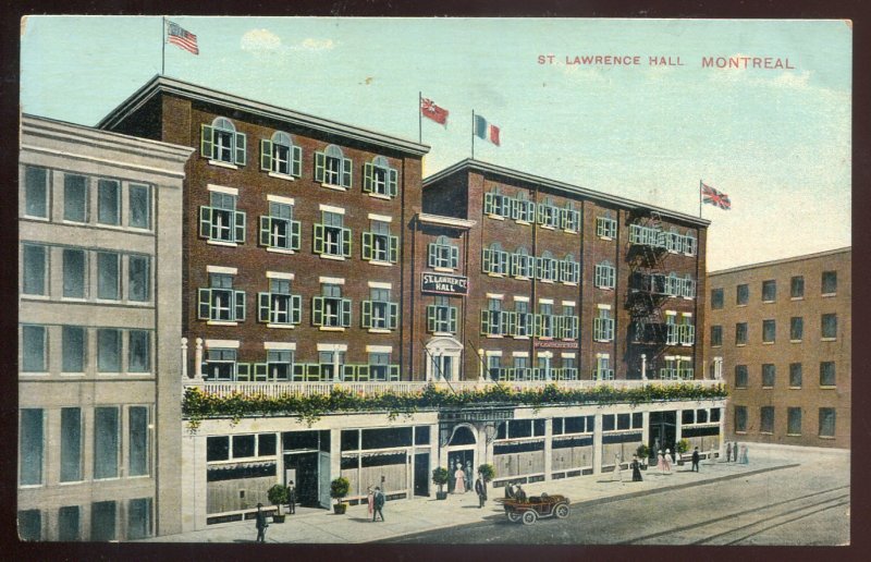 h2334 - MONTREAL Postcard 1910s St. Lawrence Hotel