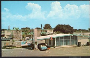 Florida CLEARWATER Edgewater Drive Motel 1919 Edgewater Drive US 19 1950s-1970s