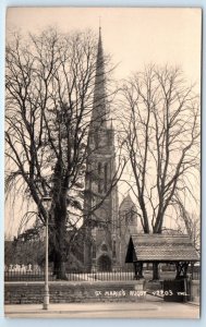 RPPC St. Marie's RUGBY England UK V.W.L. Postcard