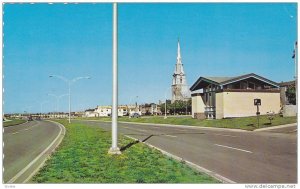 Le magnifique boulevard Lepage, Rimouski,  Quebec,  Canada, 40-60s