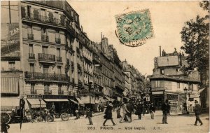 CPA PARIS 18e Rue Lepine (574415)