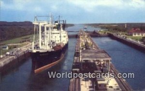 Grace Line Vessel, Gatun Locks Panama Canal Panama Unused 