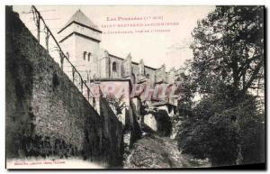 Old Postcard Saint-Bertrand-de-Comminges cathedral for the & # 39Irisson