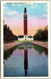 The Carillon Richmond Virginia War Memorial Graceful Tower & Park Postcard