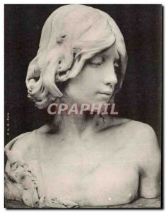 Old Postcard Fancy Musee du Luxembourg Black Saint John