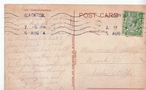 Genealogy Postcard - Ancestor History - Bradley- Leek, Staffordshire    U2957