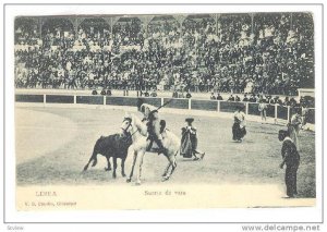 Suerte De Vara, Linea, Bull-Fight, Spain, 1900-1910s