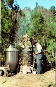 POSTCARD SCENE Hot Springs National Park Arkansas AR AO3010