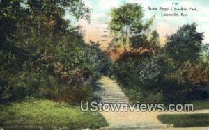 Stone Steps, Cherokee Park - Louisville, Kentucky KY  