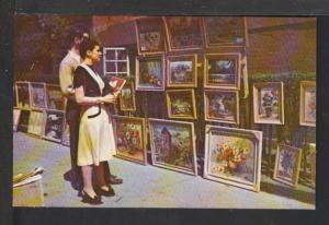 Greenwich Village Art Show,New York,NY Postcard 