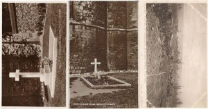 Nurse Cavells Grave Old RPC From Norfolk Publisher & 2 More Postcard s