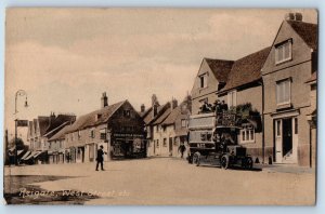 Surrey England Postcard View of Reigate West Street c1910 Antique Unposted