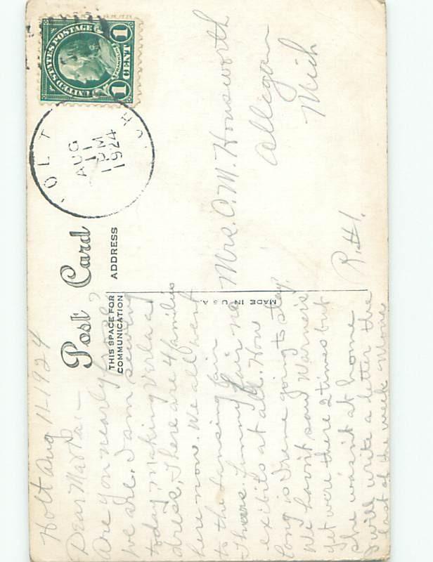 Divided-Back GREAT SCENE Greeting Postcard AA7316