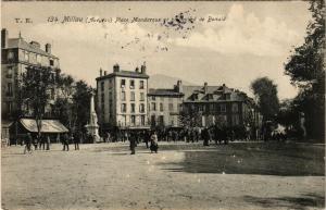 CPA MILLAU - Place Mandaroux et boulevard de Bonald (249963)