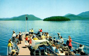 New York Lake George Dome Island Seen From MV Ticonderoga