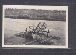 ALASKA, FISH WHEEL, c1950 ppc., unused.